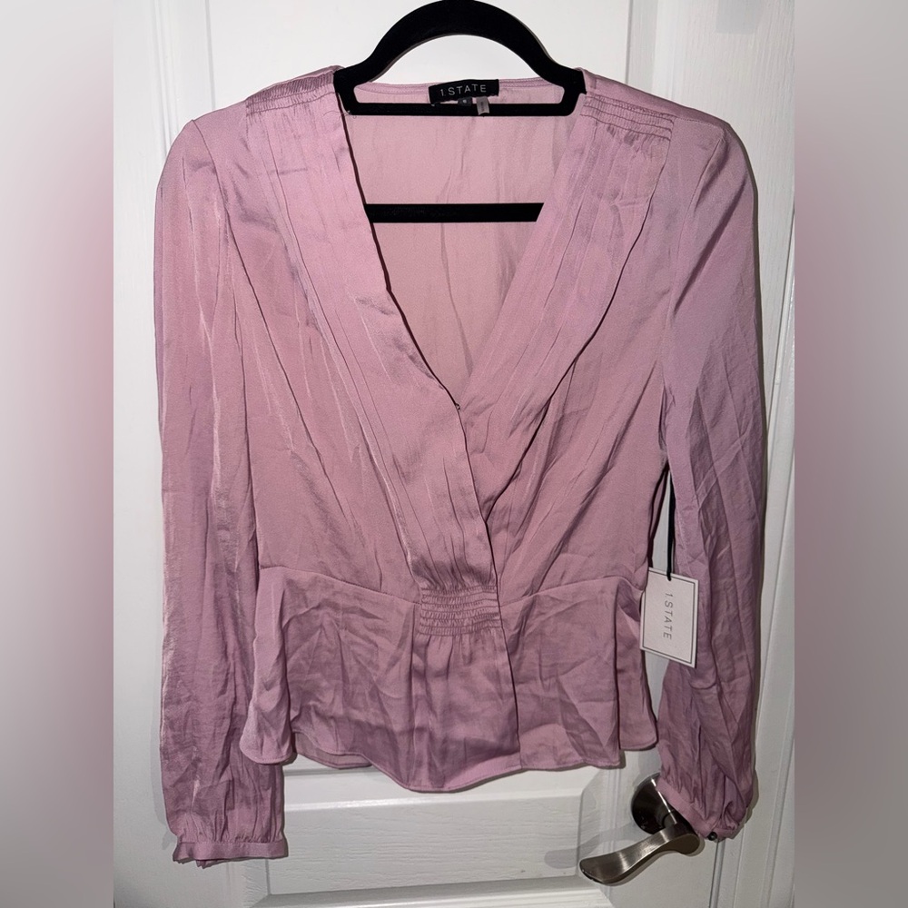 1. State Mauve Blouse